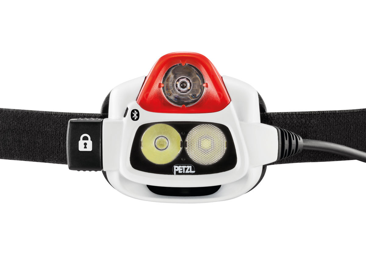 Reactive Lighting Technology in the Petzl Nao series headlamps.