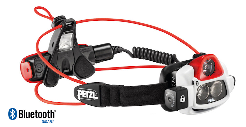 Petzl Nao+ Plus Headlamp Product Image 2017 Petzl Nao+ Headlamp is Bluetooth enabled and custom programmable using iPhone or other smartphone.