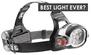 Petzl Ultra Rush headlamp review - comprehensive.