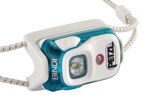 New Petzl Headlamp for 2018 - the BINDI - ultra-lightweight and powerful with 200 lm. output.