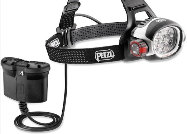 Petzl ACCU 4 battery for the Ultra Rush headlamp.