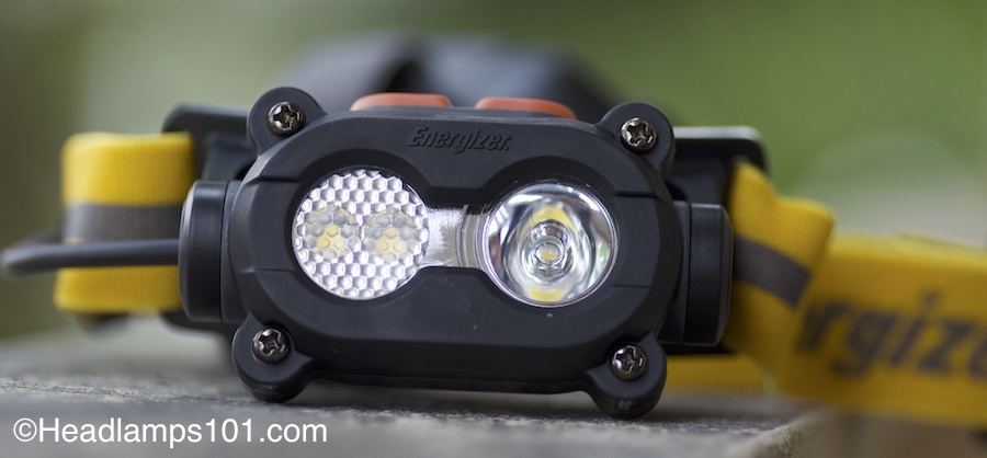 Energizer headlamp - Hard Case Rugged 325 lumens.