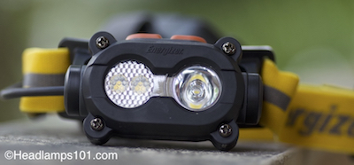 Energizer Hard Case Rugged headlamp with 325 lumens - the most powerful headlamp Energizer makes.