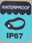 Black Diamond Icon is waterproof at IPX67 rating.