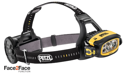Petzl DUO S headlamp for all outdoor activities.